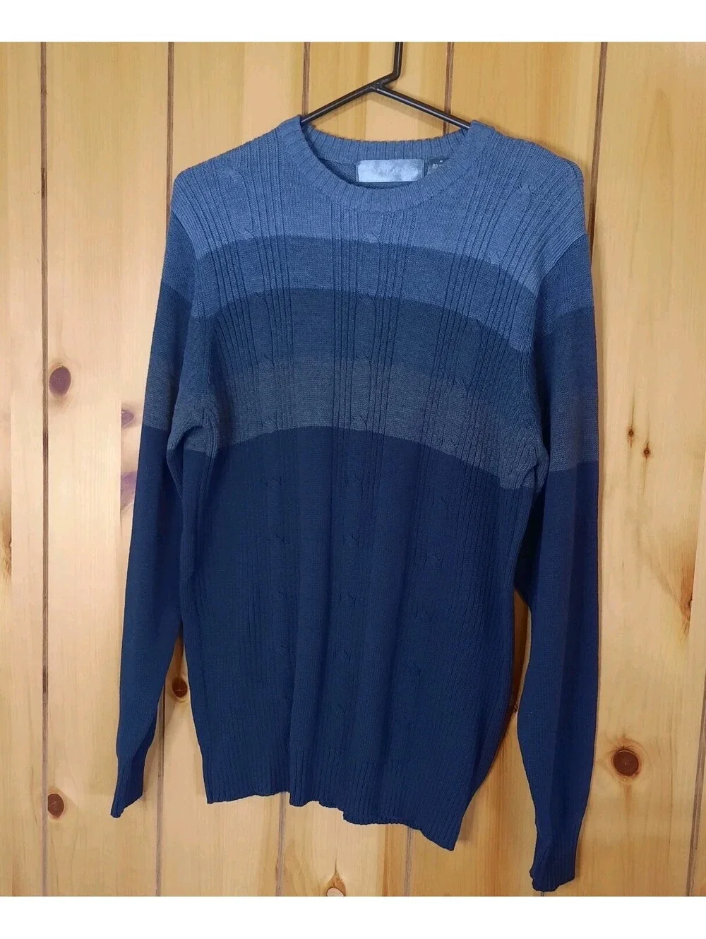 Oscar De La Renta Men’s Pullover Sweater Size Medium Blue